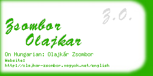 zsombor olajkar business card